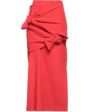 MSGM Maxi Skirt - Red