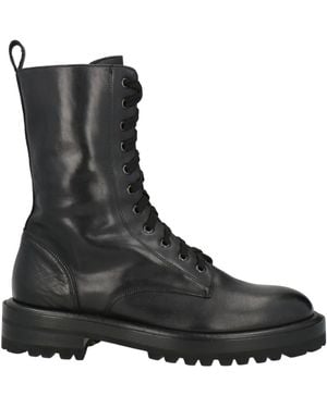 Duccio Del Duca Boot Leather - Black