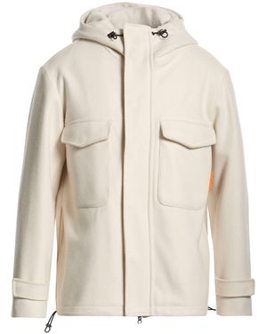Emanuel Ungaro Cream Jacket Polyester, Wool - Natural