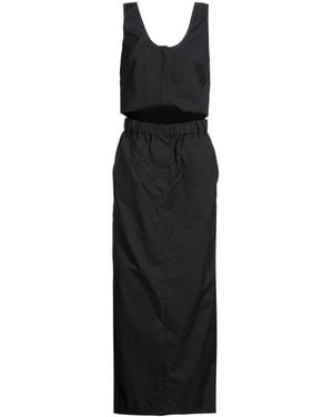 Brunello Cucinelli Maxi Dress Cotton, Polyamide, Brass - Black