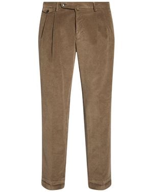 Briglia 1949 Taupe Pants Cotton, Tencel, Elastane - Natural