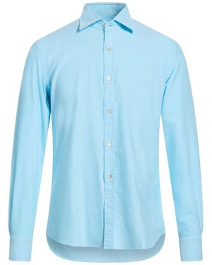 Giannetto Portofino Shirt Cotton - Blue
