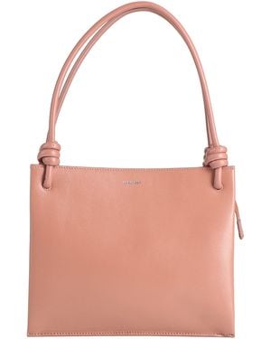 Jil Sander Antique Rose Handbag Calfskin - Pink