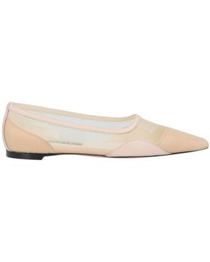 Rochas Ballet Flats - Natural