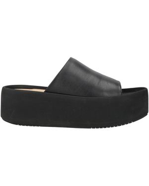 Paloma Barceló Sandals Leather - Black
