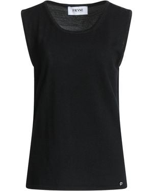 Frase - Francesca Severi Pullover - Schwarz