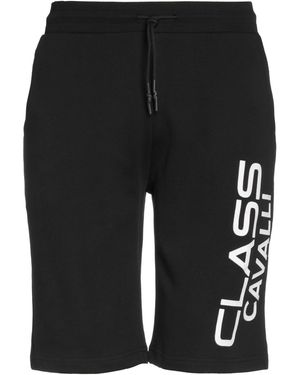 Roberto Cavalli Shorts & Bermuda Shorts Cotton - Black