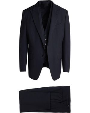 Tom Ford Midnight Suit Wool - Blue