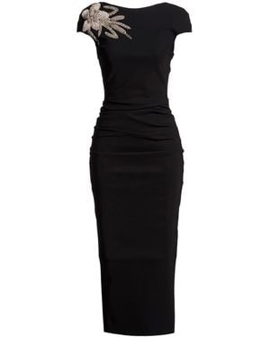 La Petite Robe Di Chiara Boni Midi Dress Polyamide, Elastane - Black