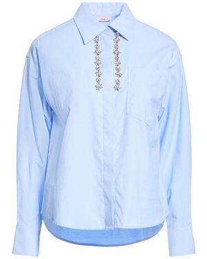 Oltre Shirt Cotton, Polyester - Blue