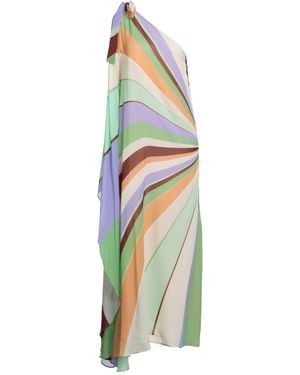 Clips Maxi Dress Viscose - White