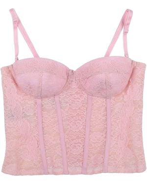 Moschino Bustiers, Corsets & Suspenders Polyamide - Pink