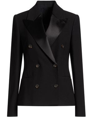 Brunello Cucinelli Blazer Cotton, Linen, Silk - Black