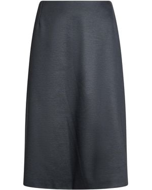 Marella Midi Skirt Wool, Polyamide, Elastane - Gray