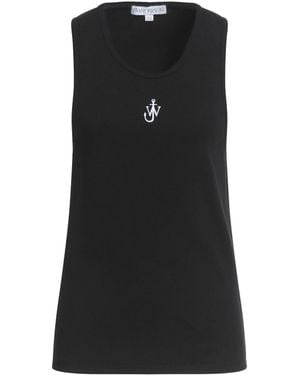 JW Anderson Tank Top Cotton - Black
