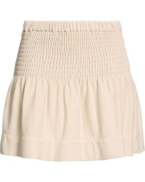 Isabel Marant Mini Skirt Cotton - Natural