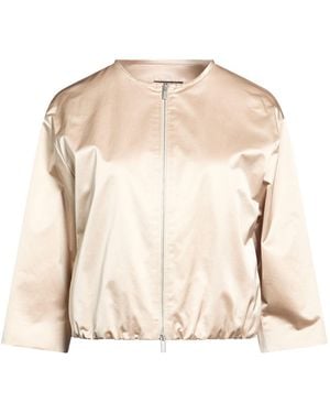 Peserico Jacket Cotton, Polyester, Elastane - Natural