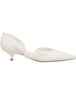 JW Anderson Court Shoes Lambskin - White