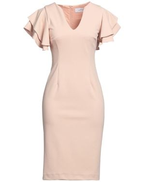 Soallure Midi Dress - Pink