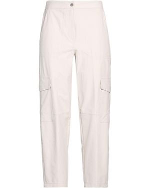 DKNY Trousers Elastomultiester, Cotton, Elastane - White