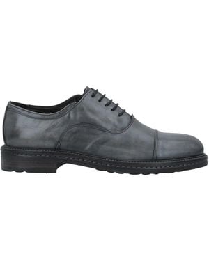 Exton Lace-Up Shoes Leather - Gray