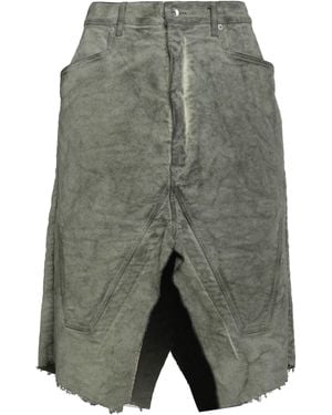 Rick Owens Midi Skirt - Grey