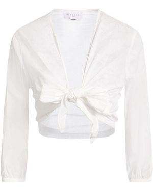 Gaelle Paris Top Cotton - White