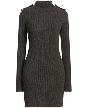 McQueen Mini Dress Wool, Cashmere - Black