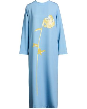 ROSIE ANTWERP Midi Dress Polyester, Elastane - Blue