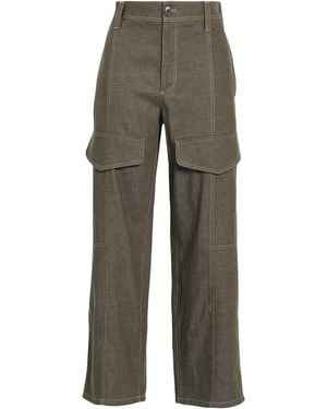 Brunello Cucinelli Military Pants Cotton - Gray