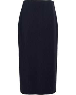 MEIMEIJ Midi Skirt Rayon, Polyester, Elastane - Blue