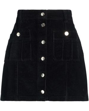 Ba&sh Mini Skirt Cotton, Elastane - Black