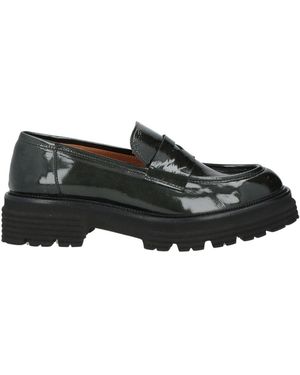 Thea Mika Loafers Leather - Black