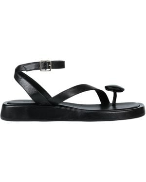 GIA RHW Thong Sandal - Black