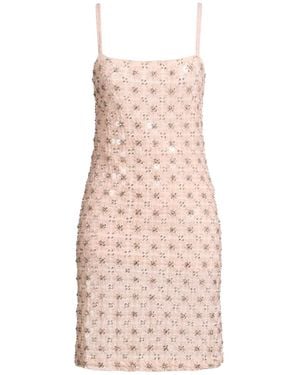 P.A.R.O.S.H. P.A.R.O..H. Light Mini Dress Polyamide, Elastane - Pink