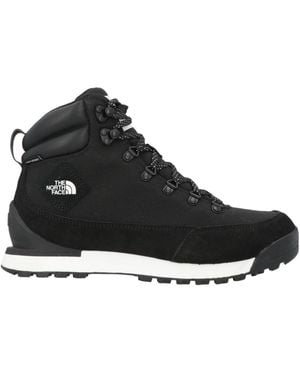 The North Face Ankle Boots Leather, Textile Fibres - Black