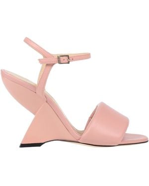 Semicouture Sandals Polyester - Pink