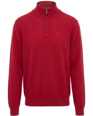 Fedeli Turtleneck - Red