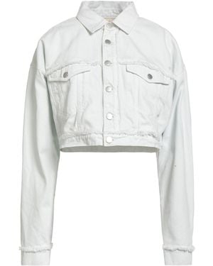 ICON DENIM Denim Outerwear Cotton - White