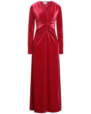 Ganni Maxi Dress - Red