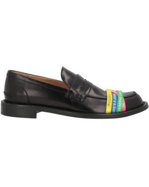 JW Anderson Loafers Leather - Black