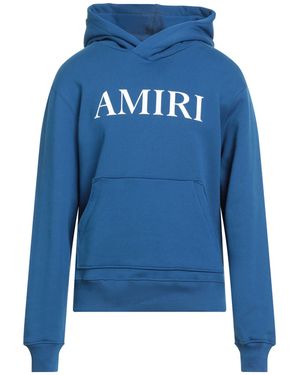Amiri Sweatshirt Cotton, Lyocell - Blue