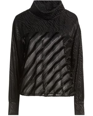 Siste's Top Polyester, Viscose - Black