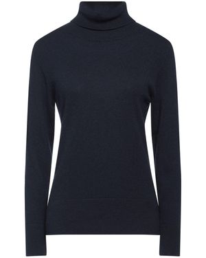 The Mercer N.Y. Midnight Turtleneck Cashmere - Blue