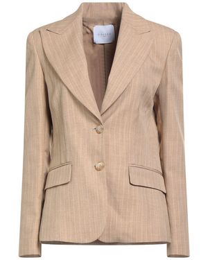 Gaelle Paris Sand Blazer Polyester, Elastane - Natural