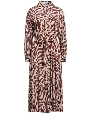 SIMONA CORSELLINI Midi Dress - Brown