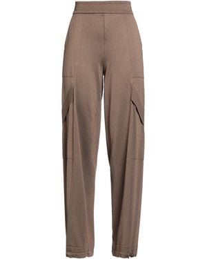 Circus Hotel Pants Viscose, Polyamide, Metal Fiber, Polyester - Brown