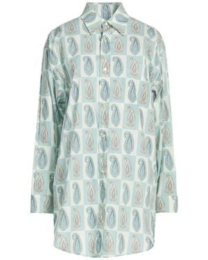 Etro Sky Shirt Cotton, Elastane - Blue