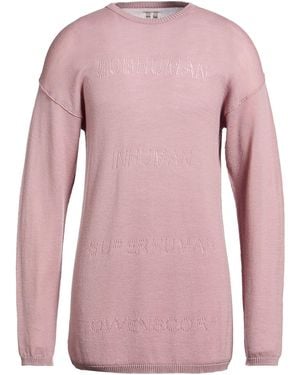 Rick Owens Jumper Virgin Wool - Pink