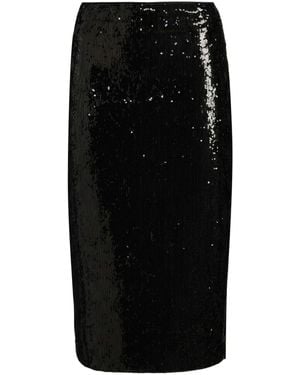Kiltie Midi Skirt - Black
